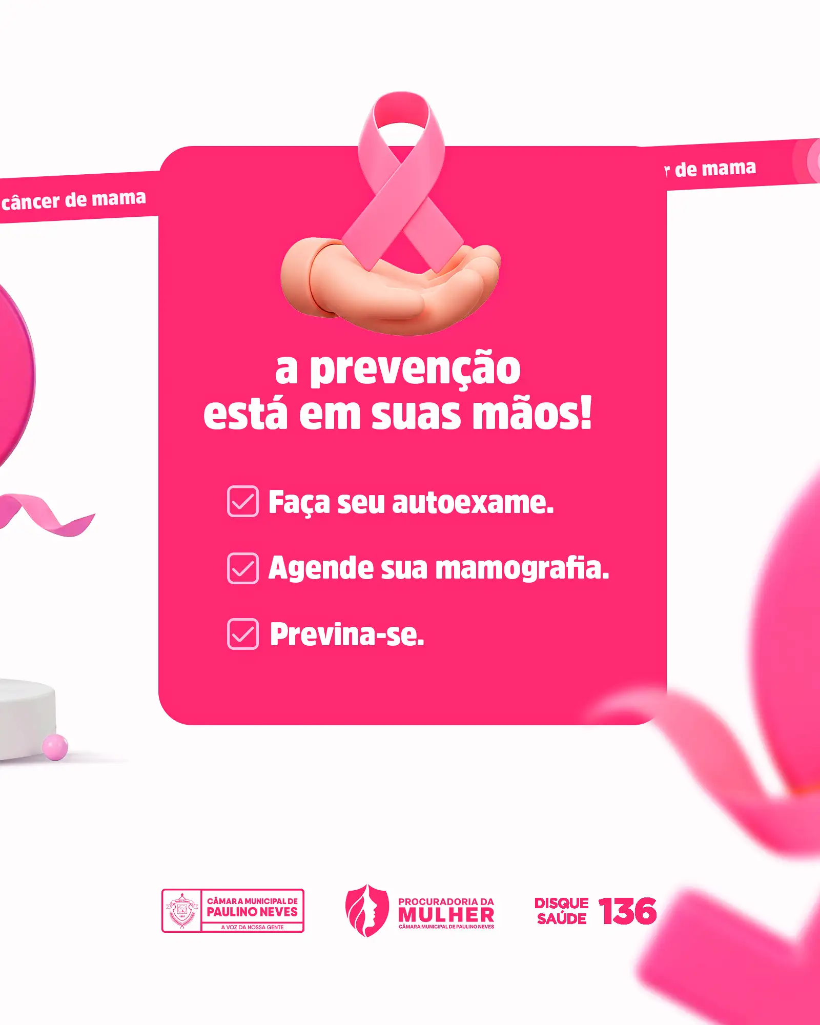Foto 3 – Outubro Rosa: a prevenção salva vidas