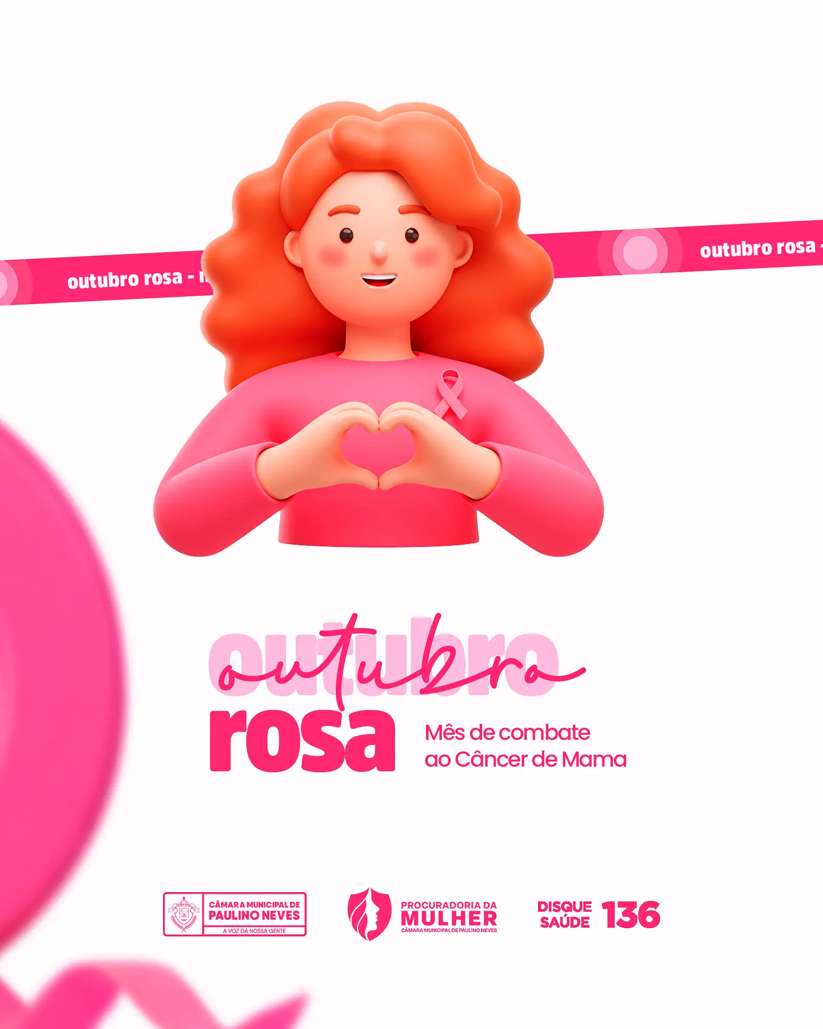 Foto 1 – Outubro Rosa: a prevenção salva vidas